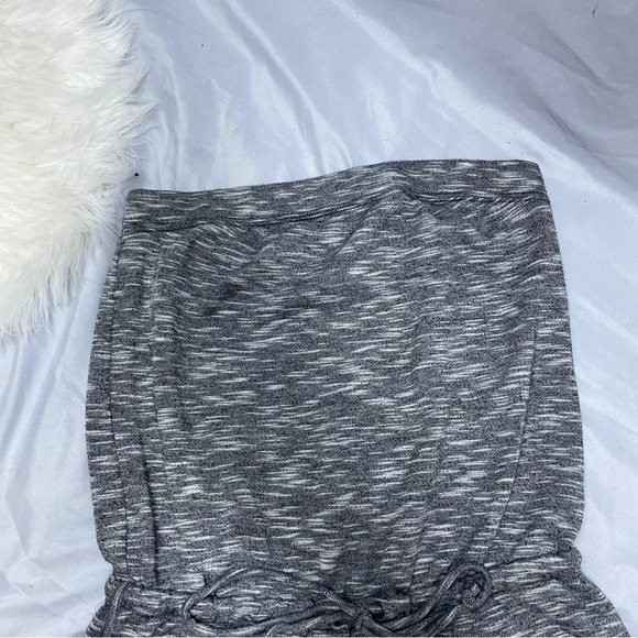 Mossimo strapless short shorts romper with tie up waist band/belt size small - Picture 8 of 13